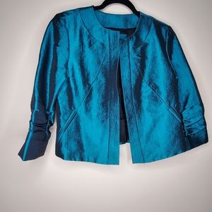 Anthracite Size 10 Jeweled Tone Blazer